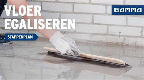 egaliseercement|ondergrond egaliseren.